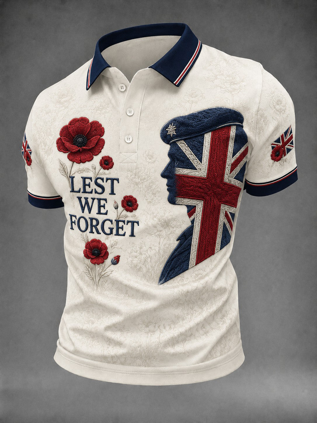 Men's Lest We Forget Printed Shirt