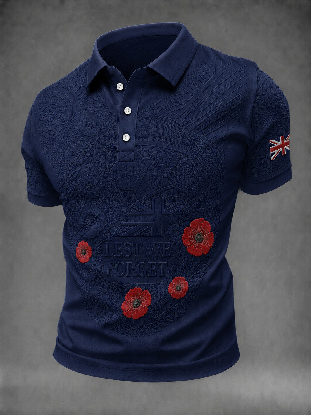 Men's Lest We Forget Printed Shirt