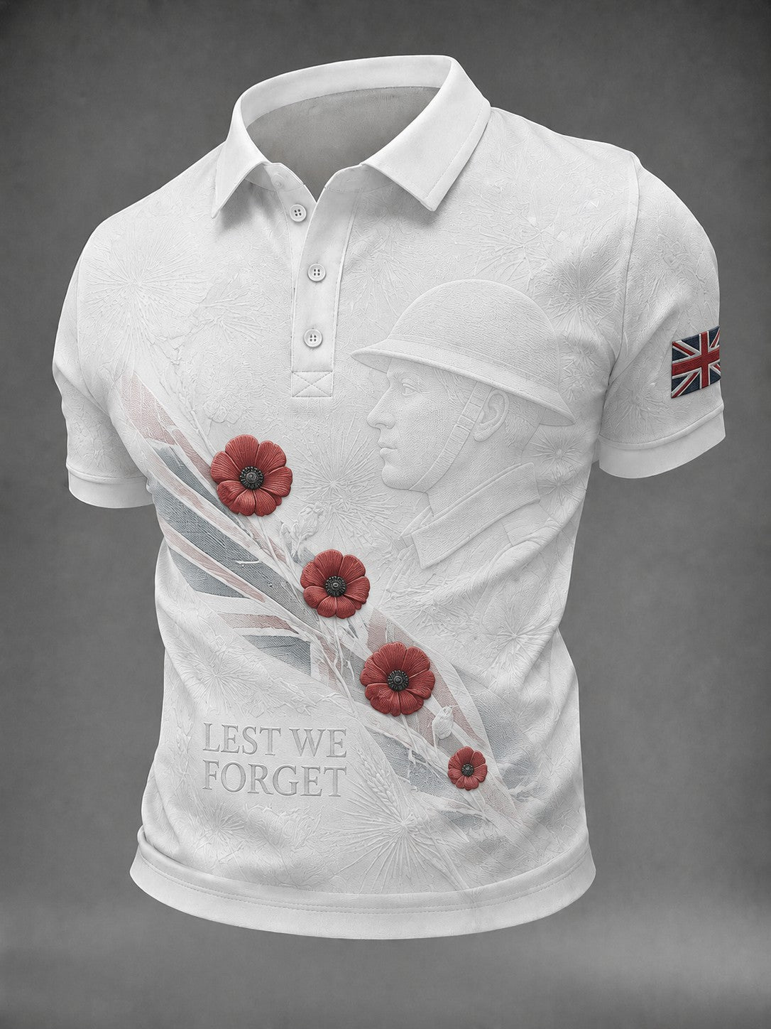 Men's Lest We Forget Printed Shirt