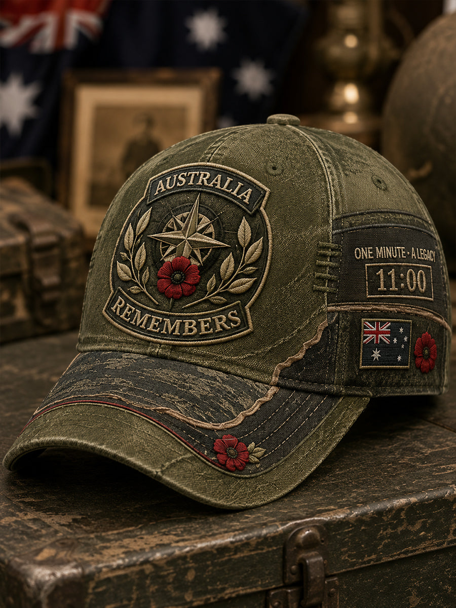 Unisex Australia Remembrance Day Hat
