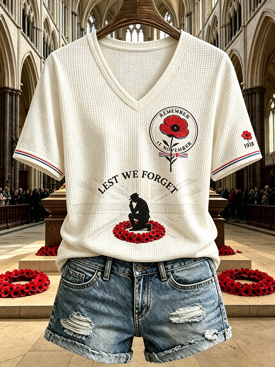 Women's British Remembrance Day Element Shirt