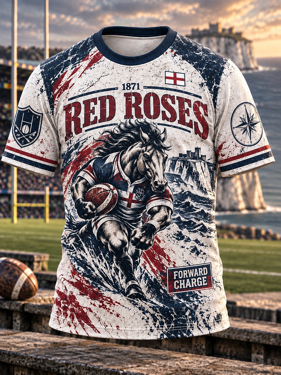 Men's England Rugby Short-Sleeve T-Shirt