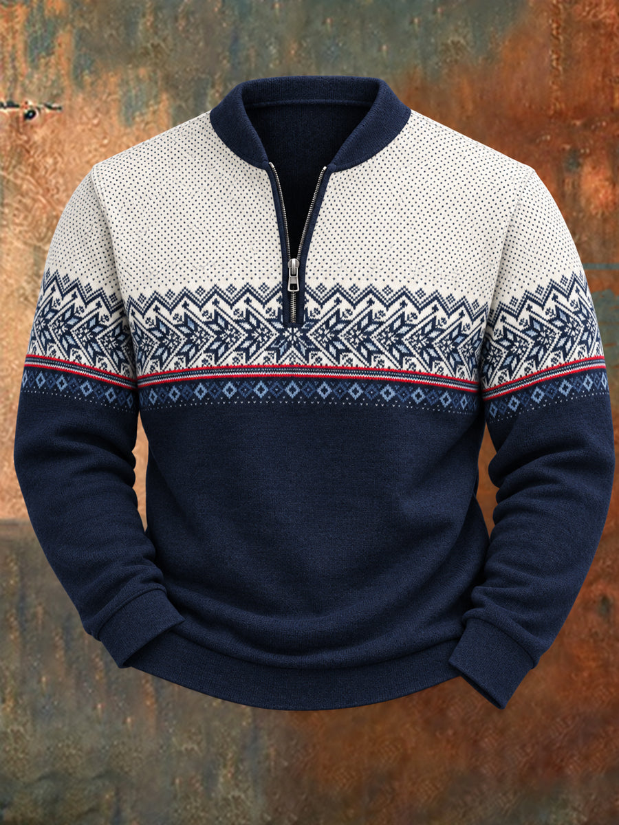 Men's Nordic Norway Art Printed Sweatshirt