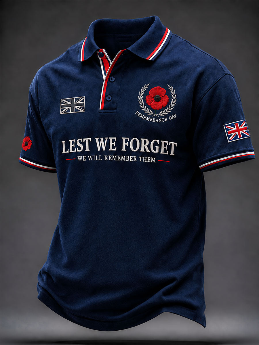 Men's Lest We Forget Print Shirt
