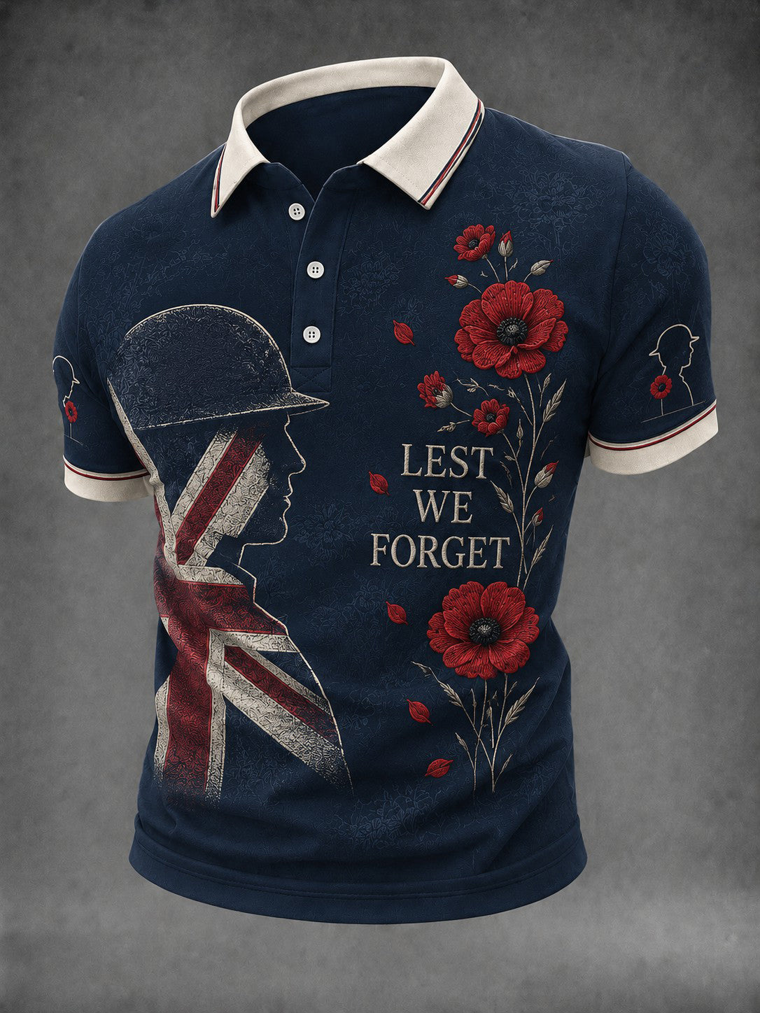 Men's Lest We Forget Printed Shirt