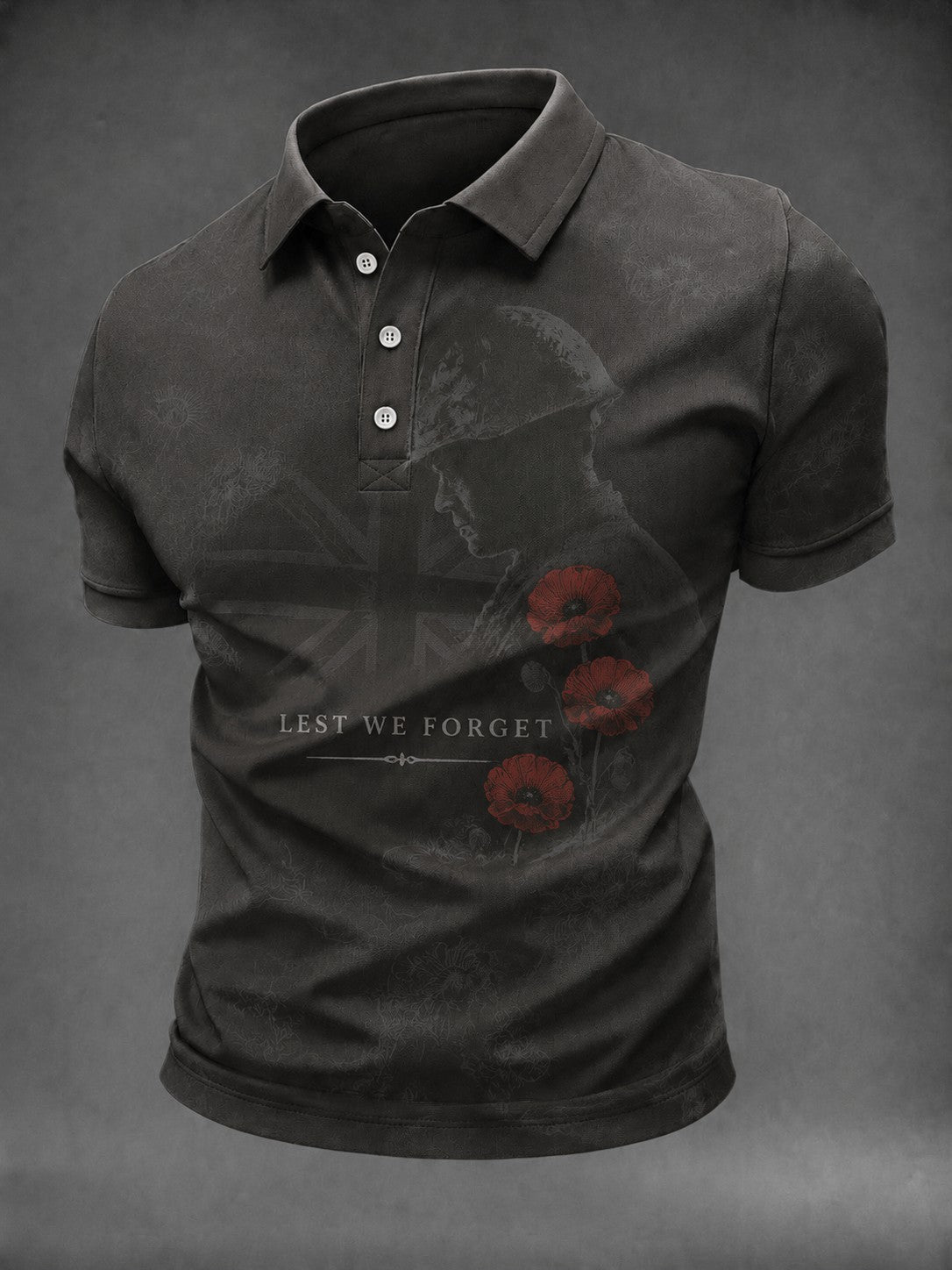 Men's Lest We Forget Printed Shirt
