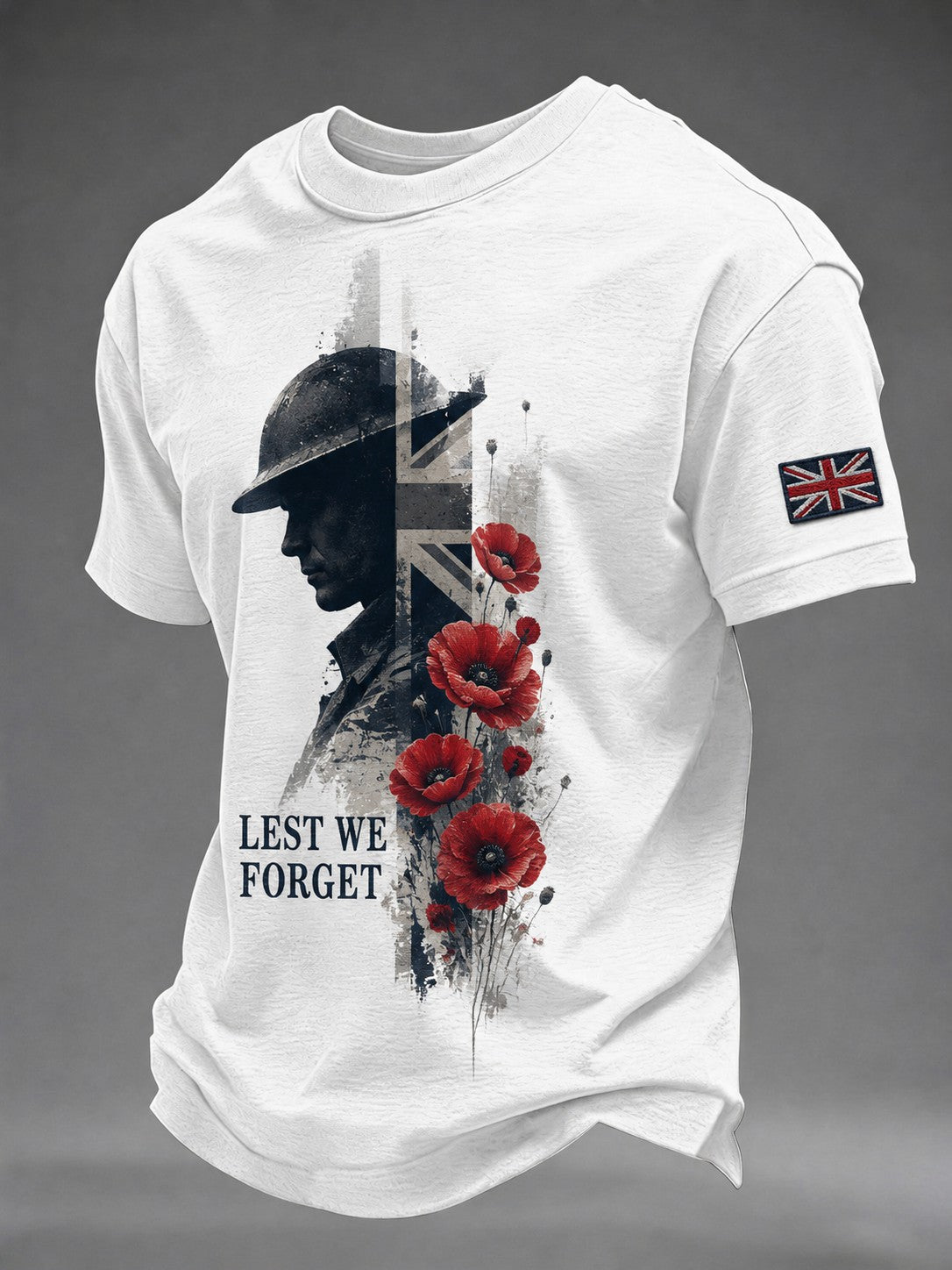 Men's Lest We Forget Printed T-shirt