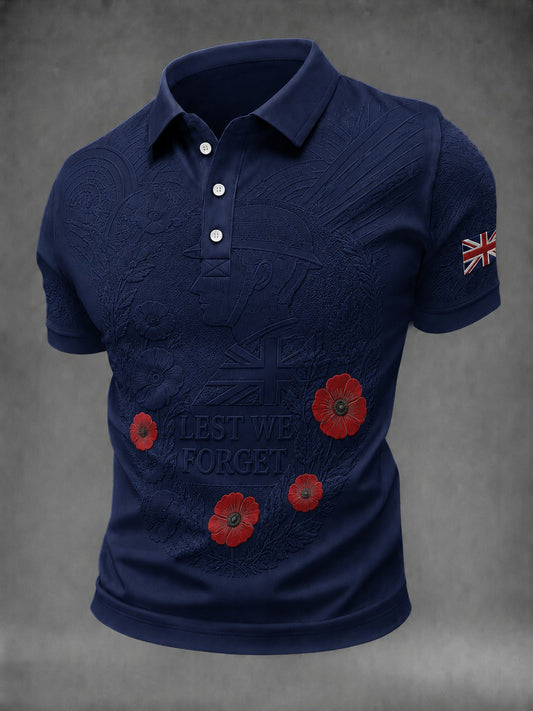 Men's Lest We Forget Printed Shirt