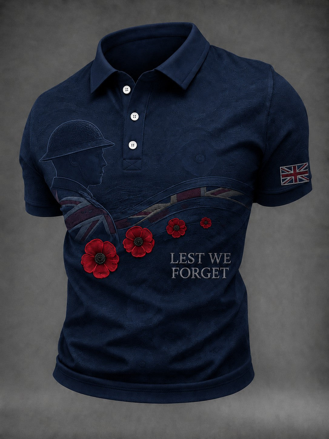 Men's Lest We Forget Printed Shirt