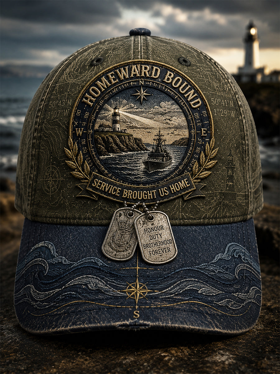 Unisex Retro Veterans' Memorial Print Hat