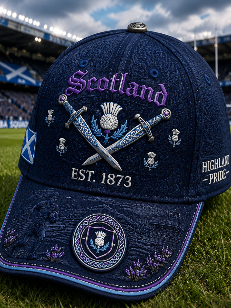 Unisex UK Scotland Rugby Baseball Cap