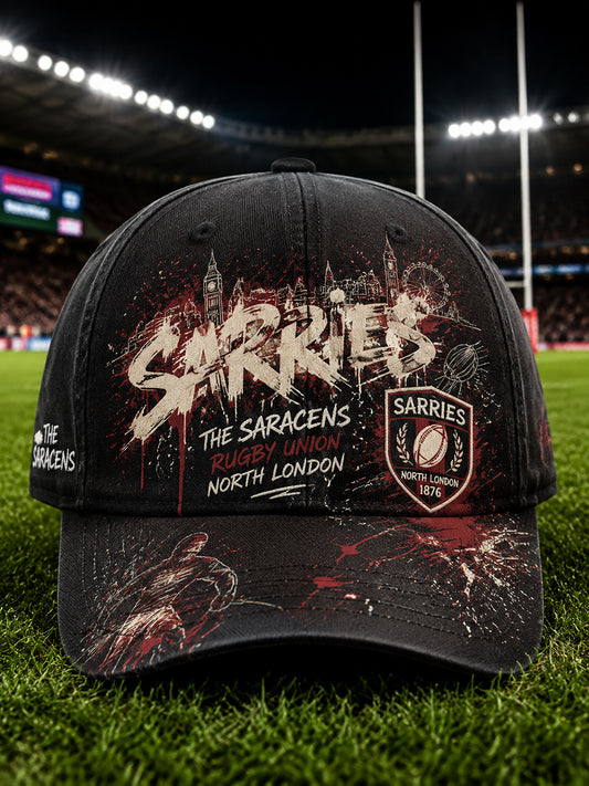 Saracens Design-Inspired Patterned Hat