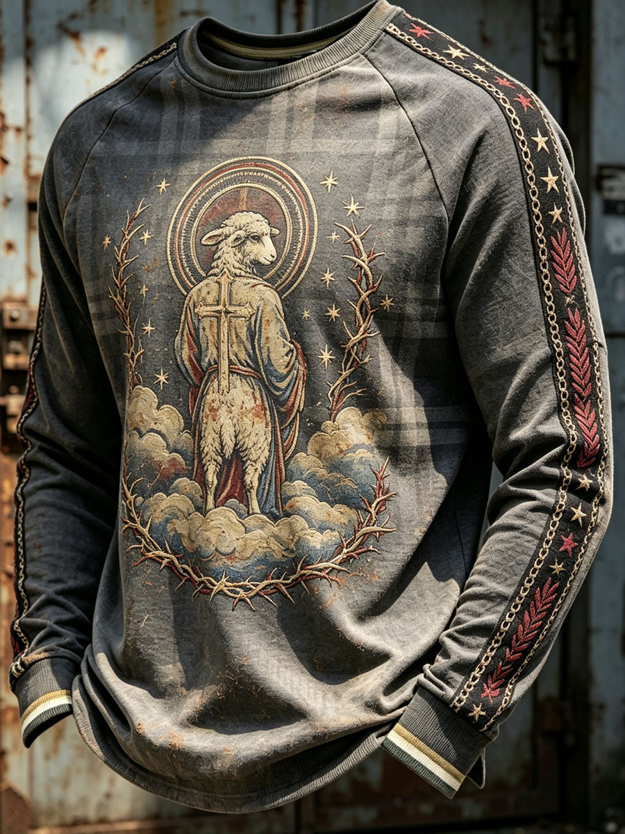 Men's Waffle Long Sleeve T-Shirt