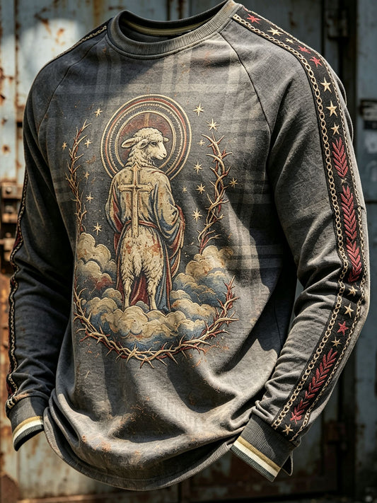Men's Waffle Long Sleeve T-Shirt