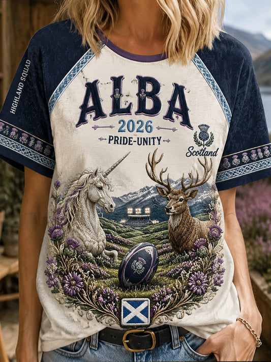 Women's UK Scotland Rugby Short-Sleeve T-Shirt