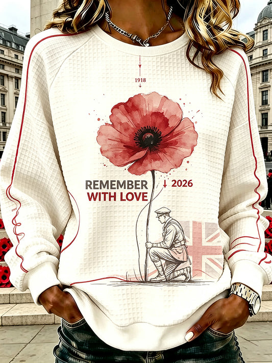Women's British Remembrance Day Element Sweatshirt