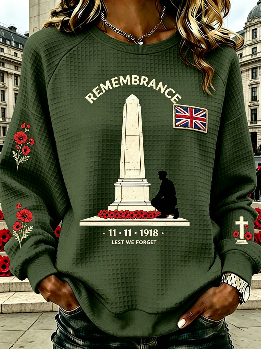 Women's British Remembrance Day Element Sweatshirt
