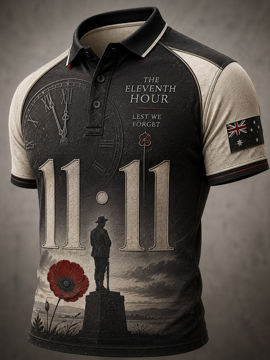 Men's Australia Remembrance Day Short Sleeve Shirt