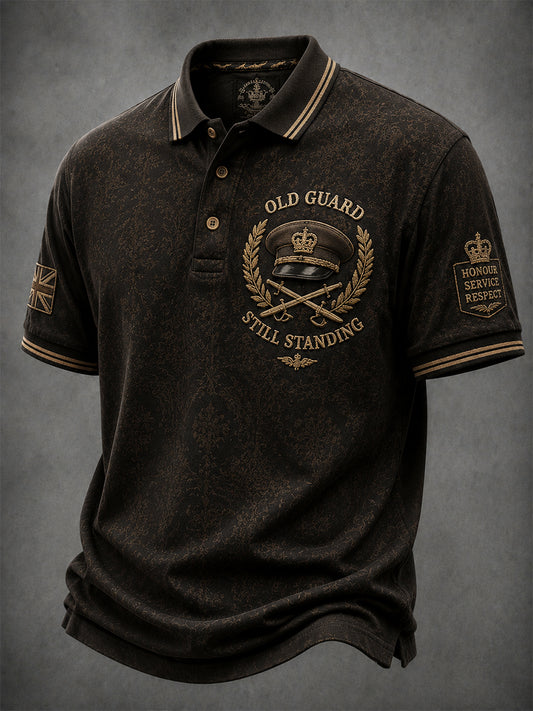 Men's Remembrance Day Lest We Forget Polo Shirt