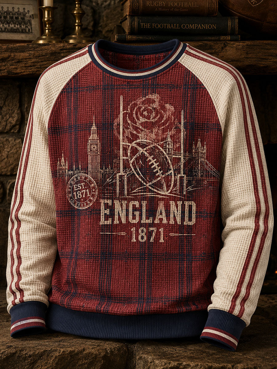 Men's Waffle Long Sleeve T-Shirt