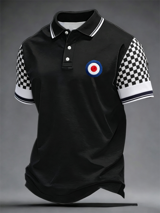Men's Mods Culture UK Music Lover Printed polo shirt