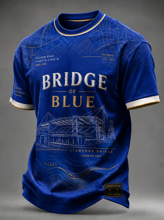 Men's Football Lovers Printed short sleeves t-shirt