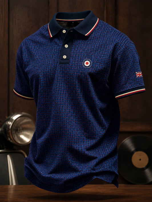 Men's UK Music Lover Mods Art Printed Casusal Tops